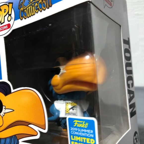 Funko Pop Ad Icons Toucan #53 SDCC 50 Years Convention Exclusive - Picture 7 of 7